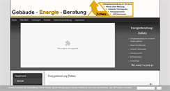 Desktop Screenshot of energieberatung-zollatz.de