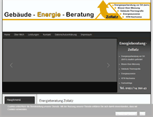 Tablet Screenshot of energieberatung-zollatz.de